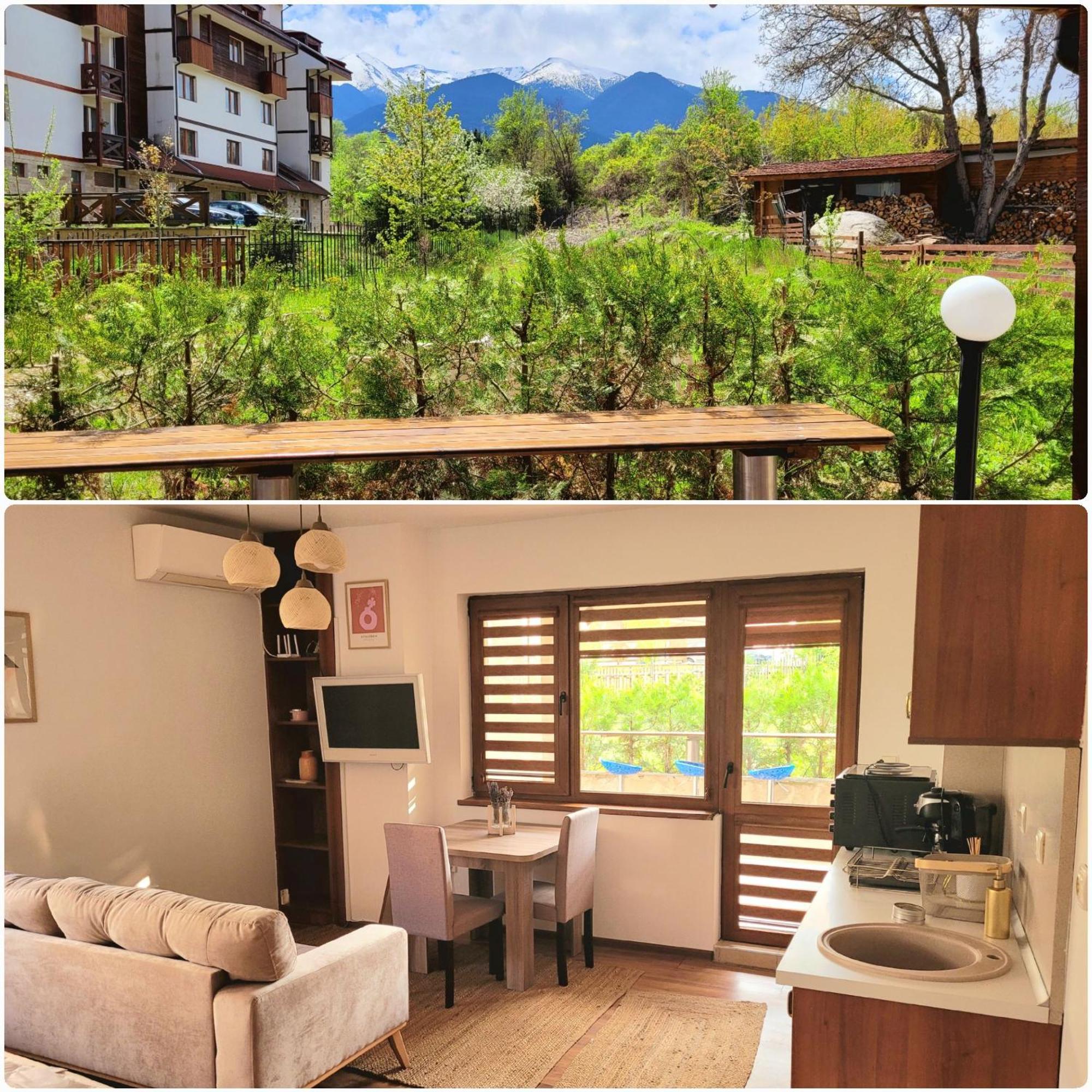 Cozy & Stylish Flat With Amazing View, 2Min Walk To Ski Road, 7-8 Min To Gondola 班斯科 外观 照片